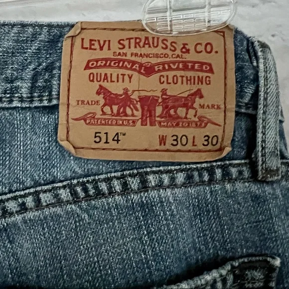 Men’s 514 Levi’s Slim Straight Jeans - Picture 10 of 11